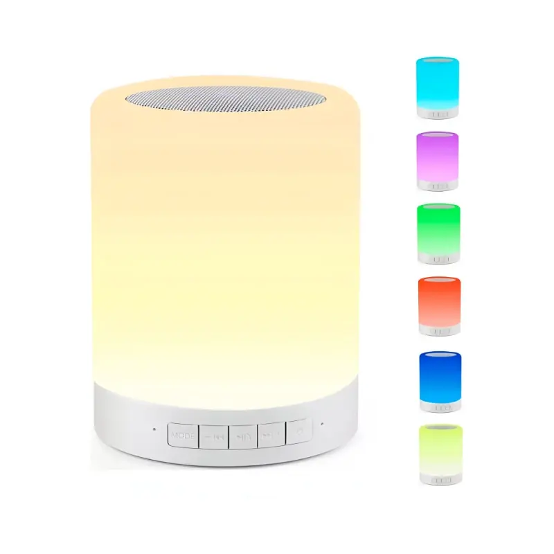 Bocina bluetooth cilíndrica rgb (#XM-7100)