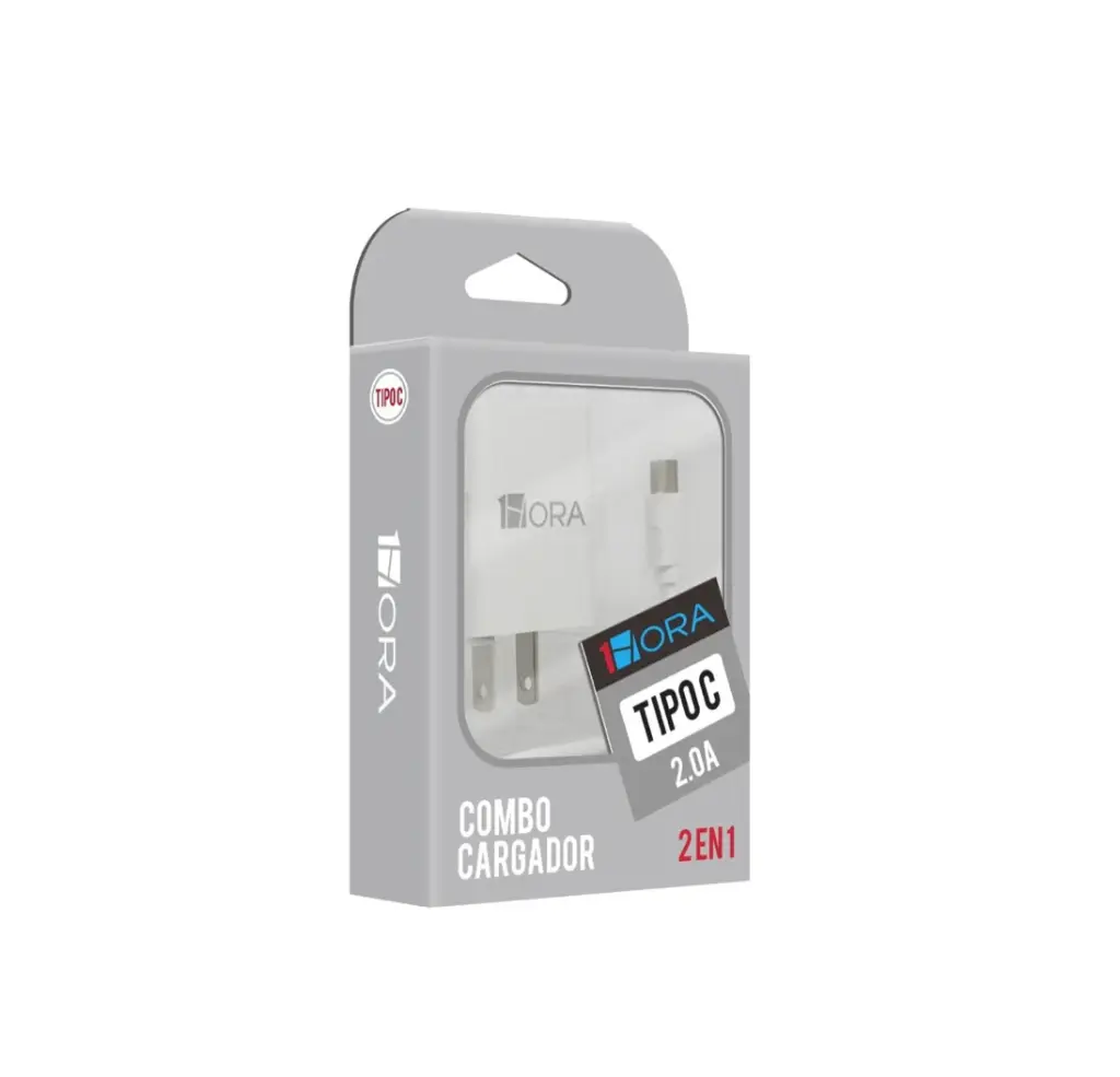 Cargador Tipo C 1HORA GAR080