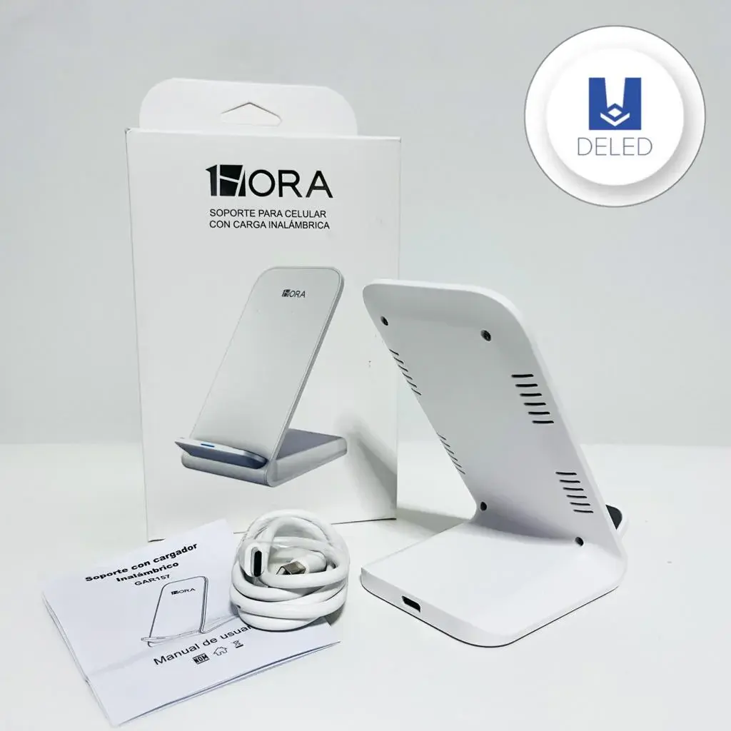SOPORTE PARA CELULAR CON CARGA INALÁMBRICA GAR 157