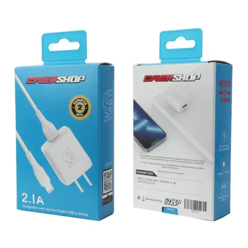 CARGADOR COMPLETO CYBER SHOP IPH ACC-21