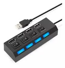 MULTICONTACTO CON 4 MULTIS USB 2.0 HUB CONEC