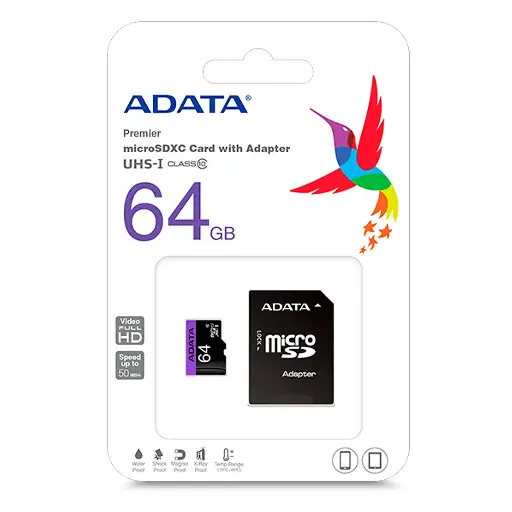 MICRO SD 64GB ADATA