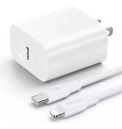 CARGADOR 1HORA TIPO C IPHONE 20W GAR 154
